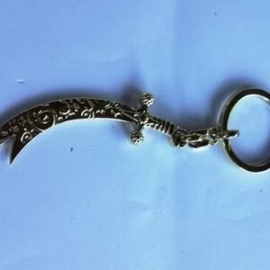 Metal Zülfikar Kılıç Anahtarlık 12 Adet 379mp