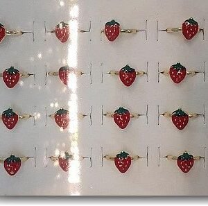 Mineli Cilek Yuzuk 24 Adet 568sb