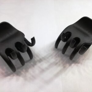 Orta Boy Siyah Ahtapot Toka 12 Adet 2994mp