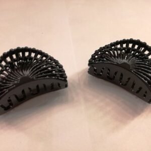 Orta Boy Siyah Mandal Toka 12 Adet 2992mp