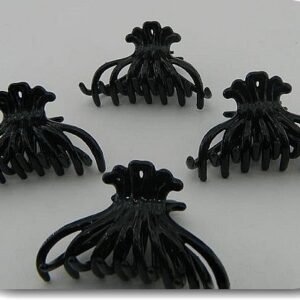 Orta Boy Siyah Mandal Toka 24 Adet 4185ab