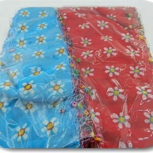 Ahsap Boncuklu Papatya Desenli Fular 12 Adet 4273tb