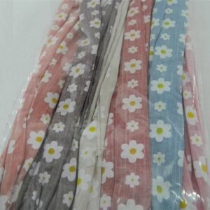 Papatya Desenli Telli Sac Bandi 12 Adet 4462tb