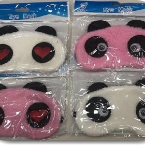 Pelus Panda Uyku Goz Bandi 12 Adet 3446ib