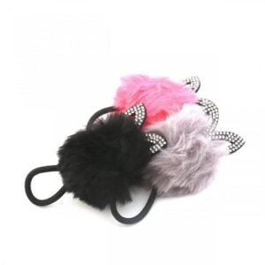 Ponponlu Cocuk Lastik Toka 20 Adet 9325cb