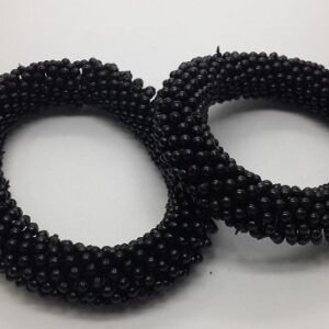 Siyah Boncuklu Bileklik 10 Adet 4005mp