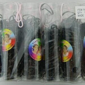 Kalin Siyah Perma Lastik Toka 12 Adet 5120mp