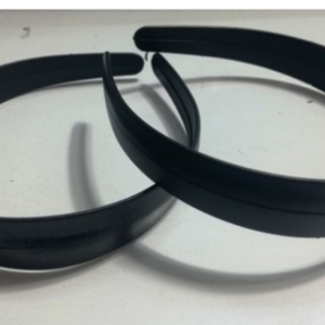 Siyah Plastik Taç 2.5 cm 12 Adet 1187mp