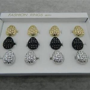 Taşlı Bayan Yüzük 12 Adet 1883mp