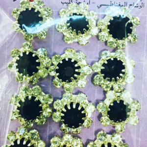 Taşlı Mıknatıslı Şal Eşarp Klipsi 12 Adet 2846mp