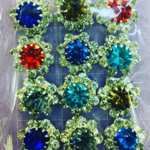 Taşlı Mıknatıslı Şal Eşarp Klipsi 12 Adet 2847mp