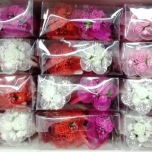 Tüllü Çiçekli Taç 12 Adet 1345mp