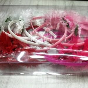 Tüllü Çiçekli Taç 12 Adet 1340mp