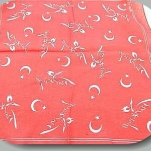 Turkiye Baskili Ay Yildiz Bandana 12 Adet 5854mp