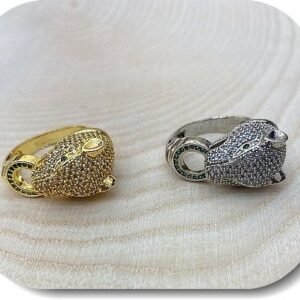 Ayarlanabilir Zirkon Tasli Yilan Yuzuk 2 Adet 2025ar