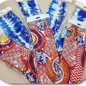 Desenli Kumas Telli Afrika Sac Bandı 12 Adet 3043bm