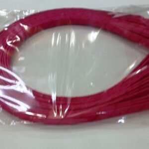 Saten Kaplı Kırmızı Metal Taç 7 mm 12 Adet 5275as