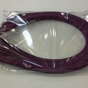 Saten Kaplı Kahverengi Metal Taç 7 mm 12 Adet 5283as