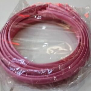 Koyu Pembe 8 mm Saten Kaplı Plastik Taç 12 Adet 5091as