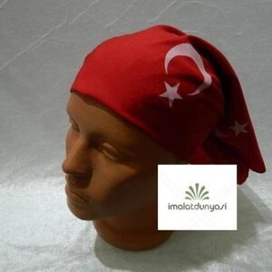 Büyük Ay Yıldızlı Bandana 12 Adet 1763as