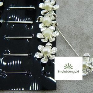 Taşlı Başörtüsü Şal Eşarp İğnesi 12 Adet 1834as