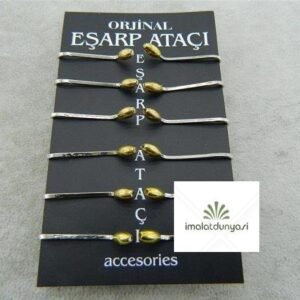 Eşarp Atacı Çıtçıtı Klipsi 12 Adet 1855as