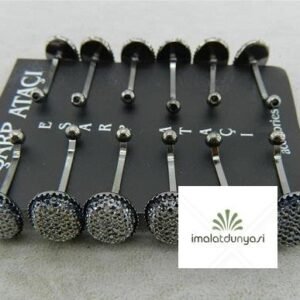 Eşarp Atacı Klipsi Çıt Çıtı 12 Adet 1857as