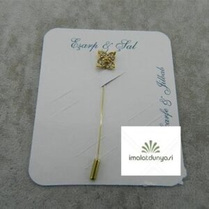 Taşlı Şal Eşarp İğnesi 6 Adet 1836as