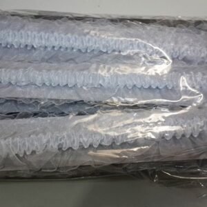 Beyaz Çocuk Saç Bandı 12 Adet 5041as