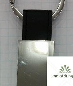 Metal Derili Boş Dikdörtgen Anahtarlık 568as