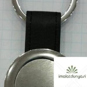 Metal Derili Boş Yuvarlak Anahtarlık 567as