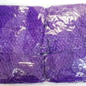 Fileli Mor Yetişkin Saç Bandı 12 Adet 5071as