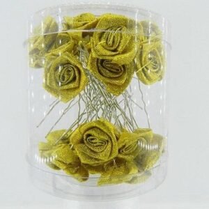 Simli Altın No 54 Gelin Başı Güllü Firkete Toka 36 Adet 2198as