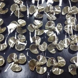 Altın Rengi Gemici Pervane Yaka Rozeti 30 Adet 8473as