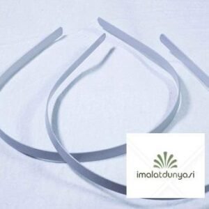 7 mm Metal Gri Taç 12 Adet 1887as