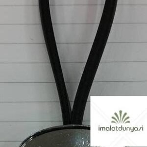 Oval Halatlı Deri Anahtarlık 578as