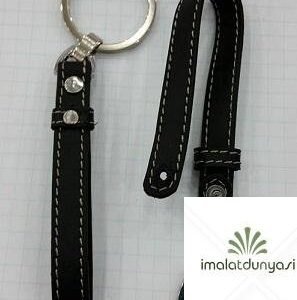 Kemere Takılan İnce Uzun Dikişli Deri Anahtarlık 574as