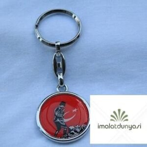 Krom Atatürk Kocatepede Anahtarlık 402as