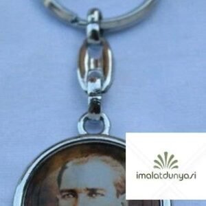 Krom Başöğretmen Atatürk Anahtarlık 390as
