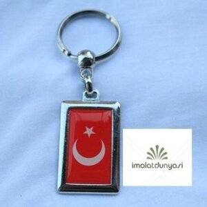 Krom Bayrak Anahtarlık 415as