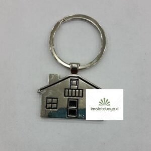Krom Pencereli Bacalı Ev Anahtarlık 115as