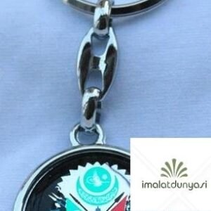 Krom Osmanlı Arması Anahtarlık 386as