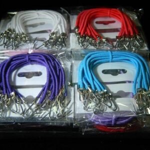 Renkli Uzun Lastikli Kancalı Saç Tokası 24 Düzine 2275as