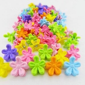 Papatya Mini Mandal Saç Tokası 100 Adet 2256as