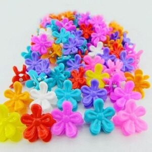 Papatya Mini Mandal Saç Tokası 100 Adet 2257as