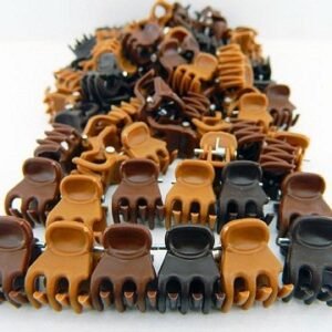 Mini Mandal Saç Tokası 100 Adet 2252as