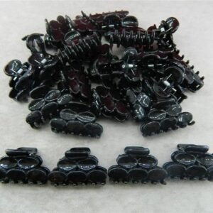 Orta Boy Siyah Mandal Toka 24 Adet 2223as