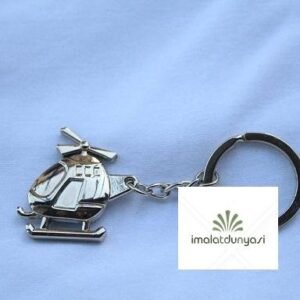 Metal 3 Boyutlu Helikopter Anahtarlık 589as