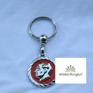 Metal Mineli Atatürk Anahtarlık 665as