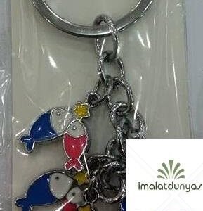 Metal Balık Salkım Anahtarlık 270as